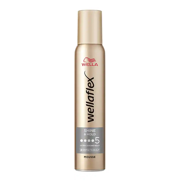 Wellaflex Αφρός 200ml (No5) - Shine & Hold