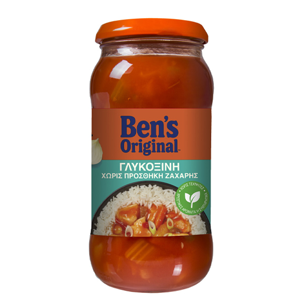 Uncle Bens Σάλτσα Χωρίς Ζάχαρη 440gr (Γλυκόξινη)