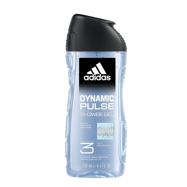 Adidas Shower Gel 250ml - Dynamic Pulse Fresh & Woody