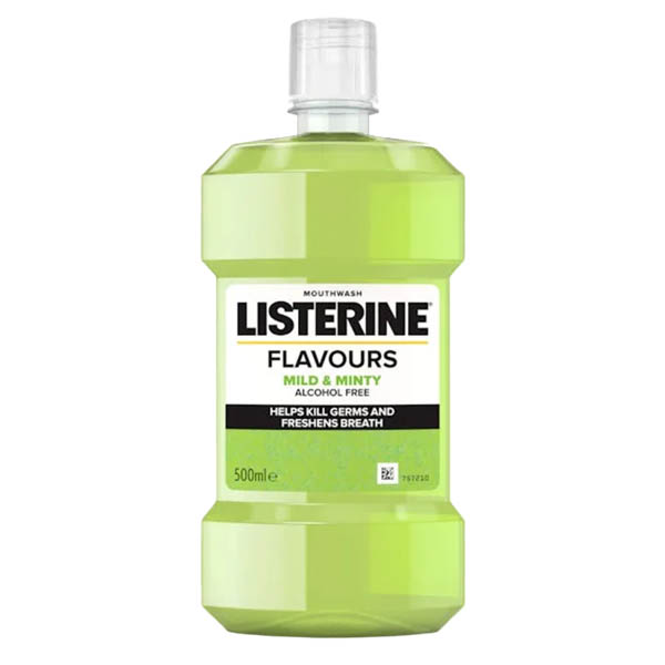 Listerine Στοματικό Διάλυμα 500ml - Mild & Minty
