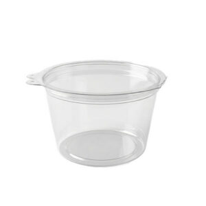 Κύπελλο Στρογγυλό Διαφανές Με Καπάκι 500ml (50τεμ.)