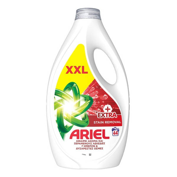 Ariel Υγρό Πλυντηρίου Ρούχων 44μεζ. (1,98lt) Extra Clean