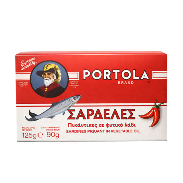 Portola Σαρδέλα 125gr (Πικάντικη)