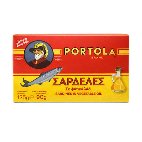 Portola Σαρδέλα 125gr (Σε Ηλιέλαιο)