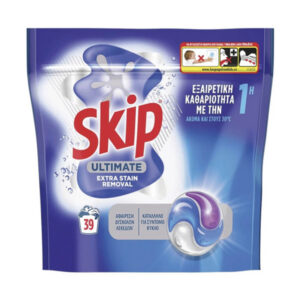 Skip Κάψουλες 39τεμ. Trio (823gr.) - Active Clean