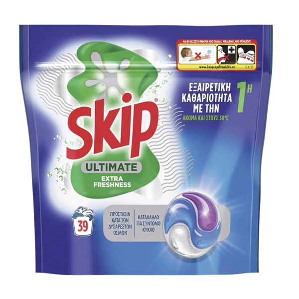 Skip Κάψουλες Trio 39τεμ. (823gr.) Fresh