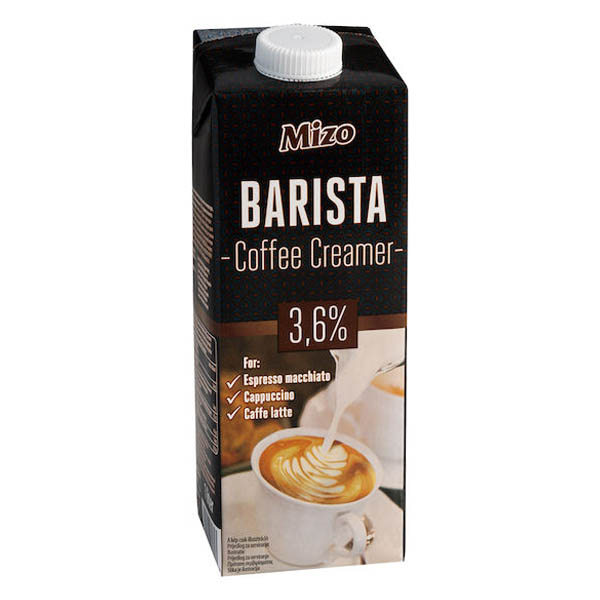 Mizo Barista Coffee Creamer Γάλα 1lt (UHT 3.6% Λιπαρά)