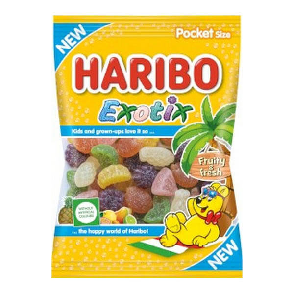 Haribo Ζαχαρωτά 80gr (Exotic)