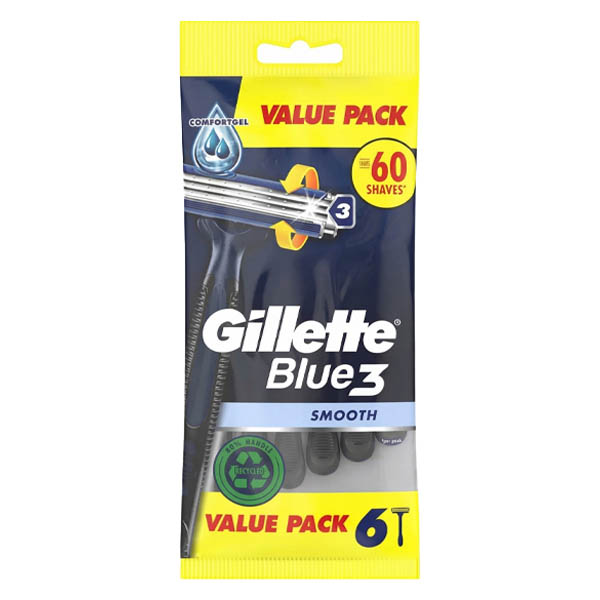 Gillette Ξυραφάκια Blue 3 (6 τεμ.)