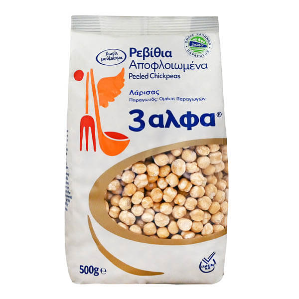 3Α Ρεβύθια Αποφλοιωμένα ΟΕΠ 500gr