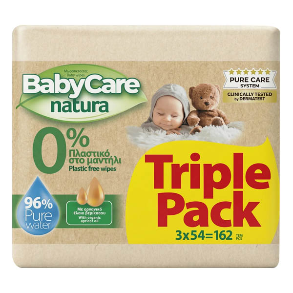 Babycare Μωρομάντηλα 3x54τεμ.