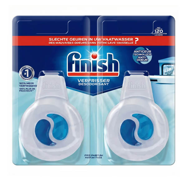 Finish Αρωματικό Πλυντηρίου Πιάτων (2x4ml) Anti-Odor