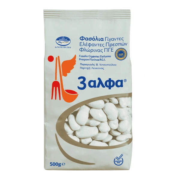 3Α Φασόλια Γίγαντες 500gr (Πρέσπων)