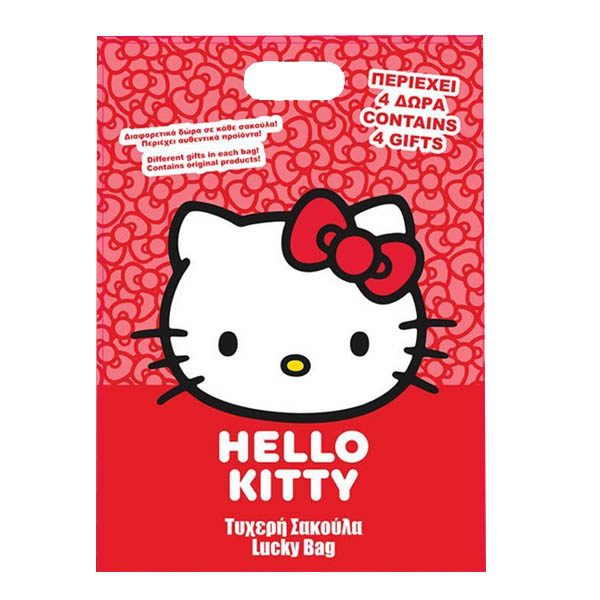 Σακούλα Τυχερή Foil Hello Kitty 29x40 εκ.