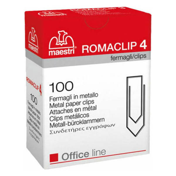 Maestri Συνδετήρας Romaclip Νο 4