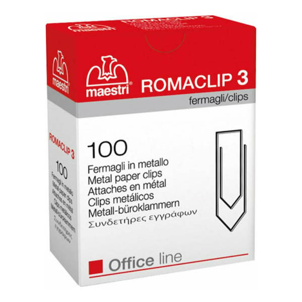 Maestri Συνδετήρας Romaclip Νο 3