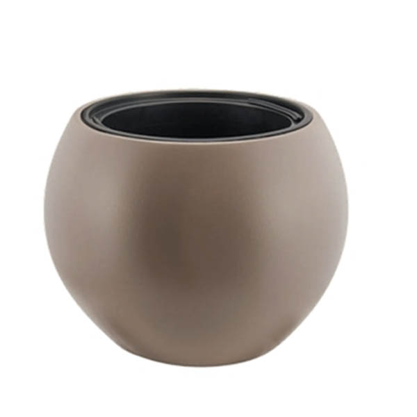 Γλάστρα Sphere 9lt Καφέ 38x29cm