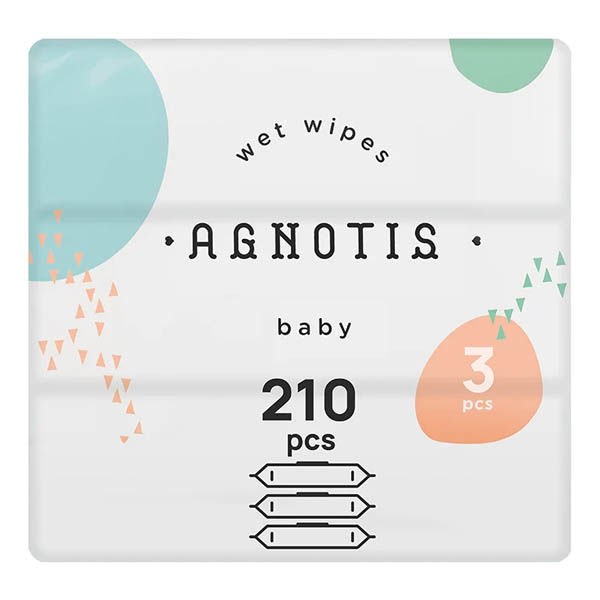 Agnotis Μωρομάντηλα 3x60τεμ.