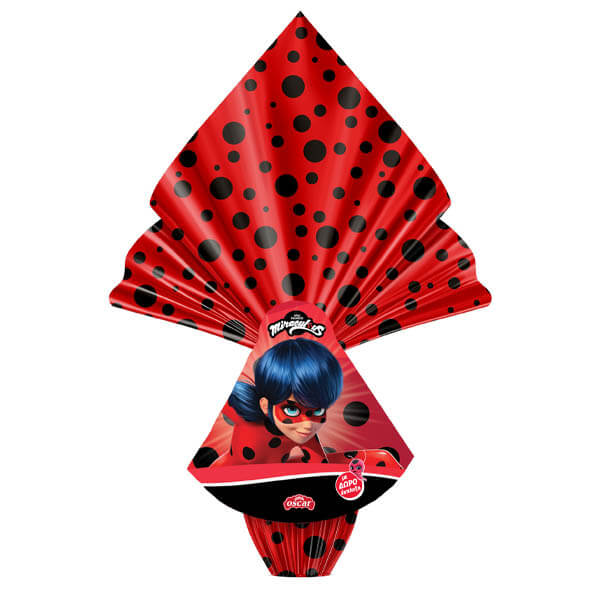 Πασχαλινό Σοκολατένιο Αυγό Oscar + Δώρο 150gr Miraculous Lady Bug