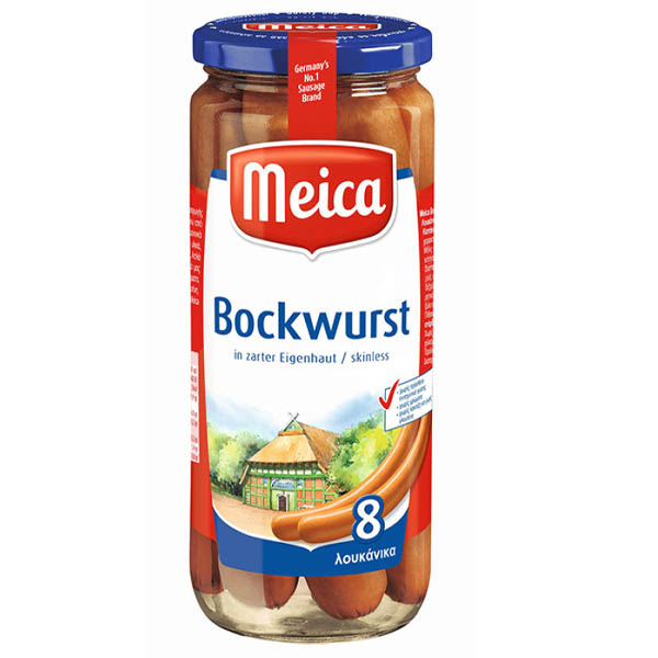 Meica Λουκάνικα Φρανκφούρτης 360gr (Βάζο)