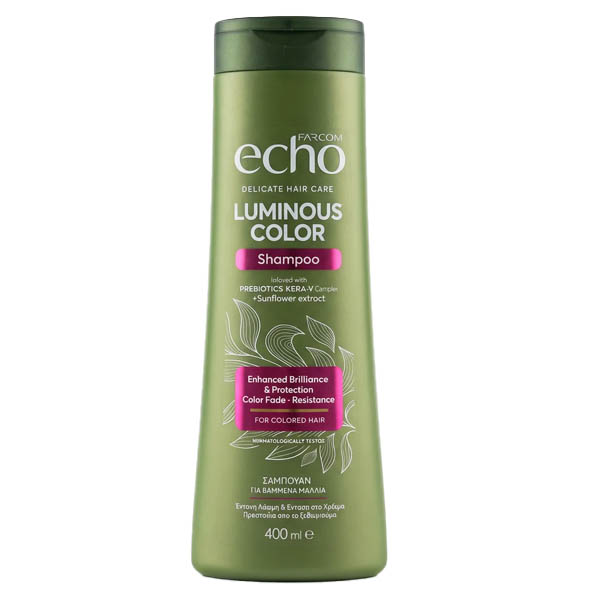 Farcom Echo Σαμπουάν 400ml Luminous Color