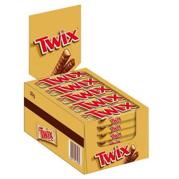 Twix 50gr (32x50gr) Εισαγωγής