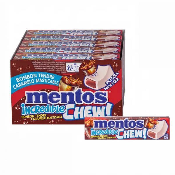 Mentos Incredible Chew (Cola) 20x45gr