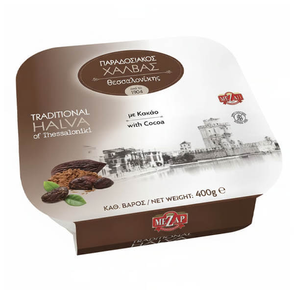 Μεζάπ Παραδοσιακός Χαλβάς Θεσ/νίκης Κακάο 400gr