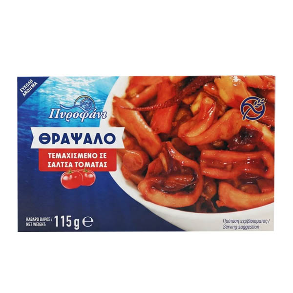 Πυροφάνι Θράψαλο 111gr (Σε Σάλτσα Ντομάτας)