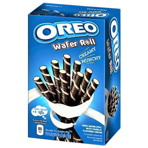 Πουράκια Oreo Βανίλια 54gr