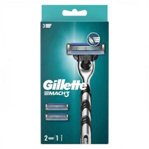 Gillette Μηχανή Mach 3 - Λαβή + 2 Ανταλλακτικά