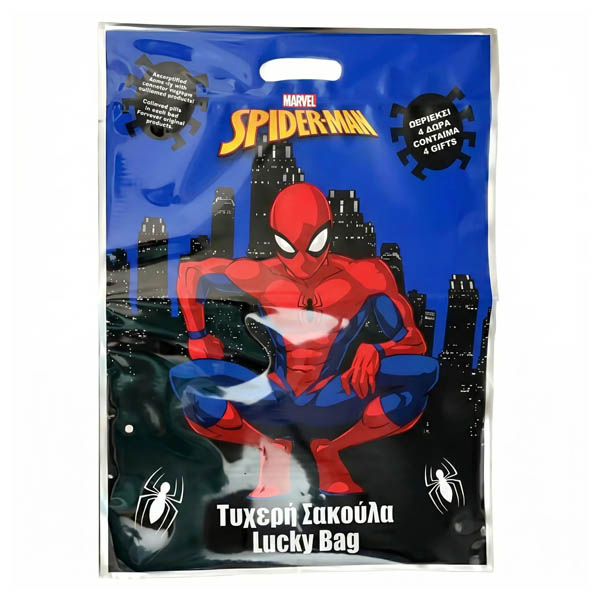 Σακούλα Τυχερή Foil (29x40cm) Spiderman