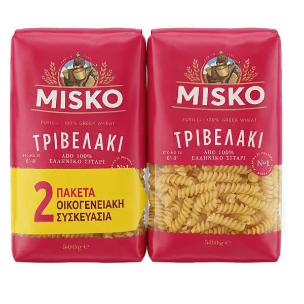 Μίσκο Ζυμαρικά Τριβελάκι (2x500gr)