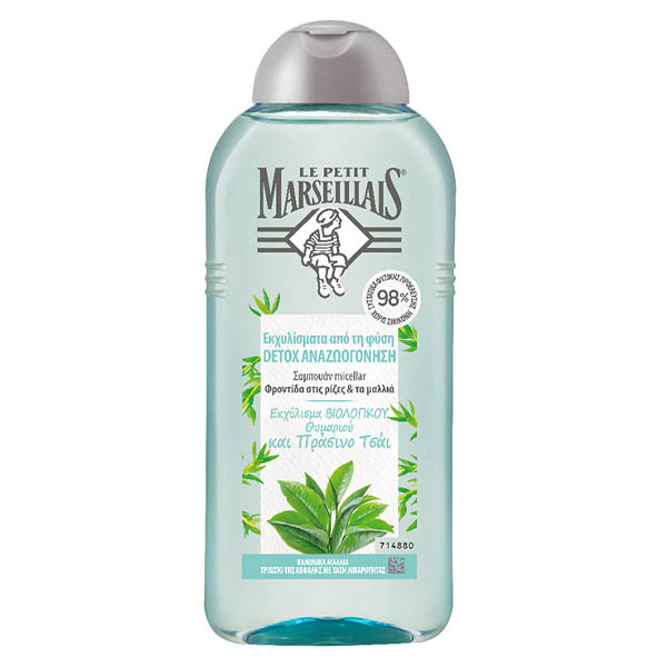 Le Petit Marseillais Σαμπουάν 300ml (Θυμάρι & Πράσινο Τσάι)