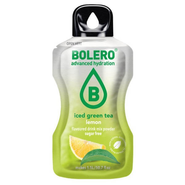 Bolero Στιγμιαίο Κρύο Πράσινο Τσάι 8gr (Λεμόνι)