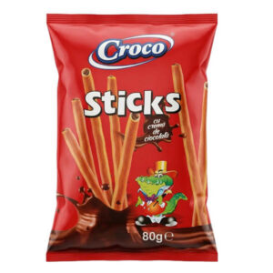 Croco Sticks με Κρέμα Σοκολάτας 80gr