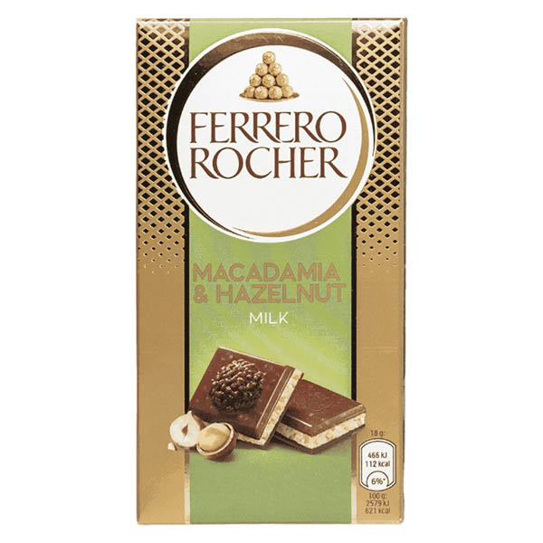 Ferrero Rocher Σοκολάτα 90gr (Φουντούκι)