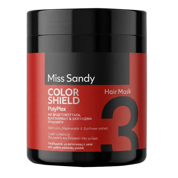 Miss Sandy Μάσκα Μαλλιών 1000ML (Polyplex Color Shield)