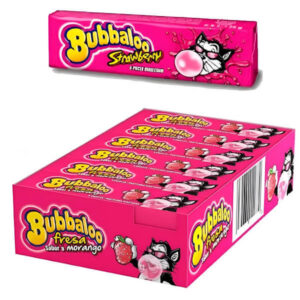 Bubbaloo Τσίχλες Φράουλα 18x37gr