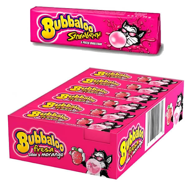 Bubbaloo Berry Crush (18x37gr) - Φράουλα