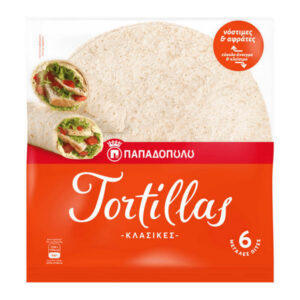 Παπαδοπούλου Τορτίγιες Κλασικές 6τεμ 320gr
