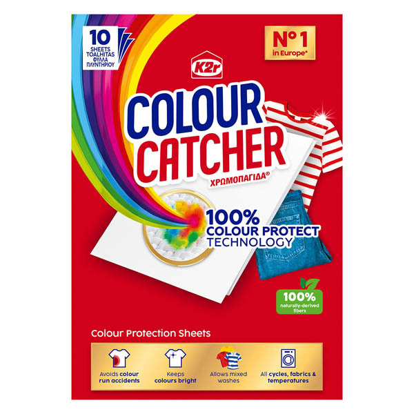 Colour Catcher Χρωμοπαγίδα K2R 10 Φύλλα