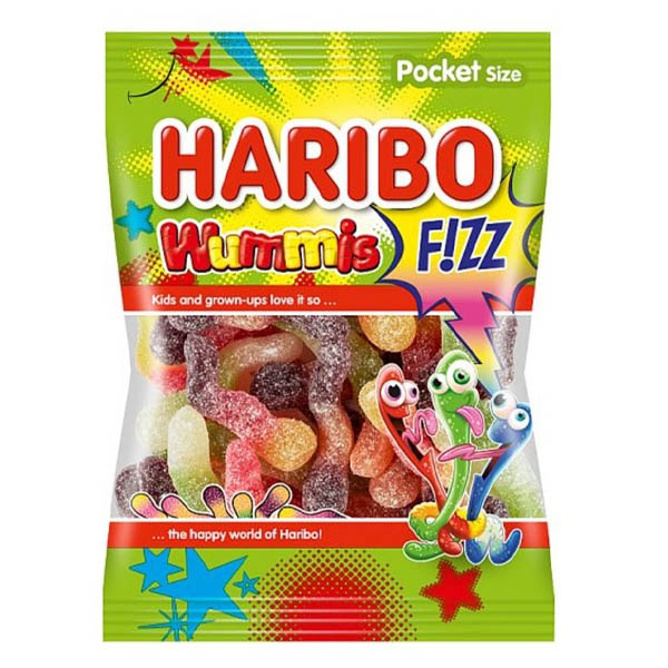 Haribo Ζαχαρωτά 80gr (Worms)