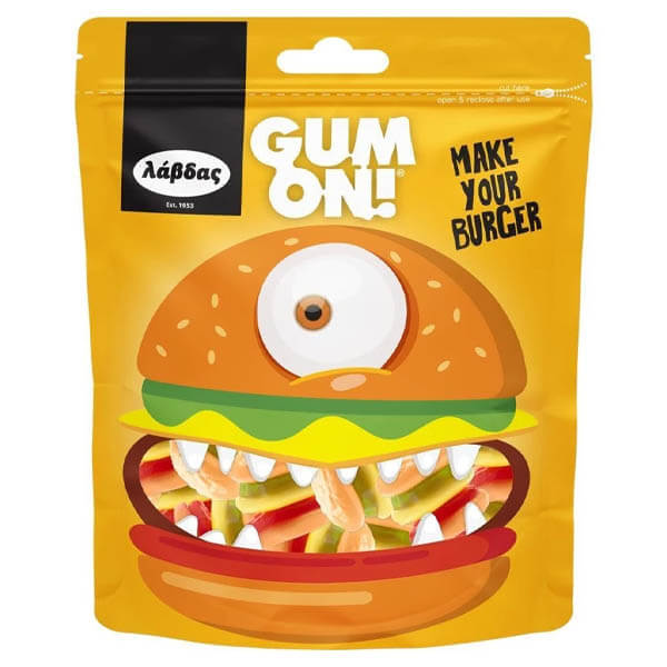 Gum On 90gr Burger