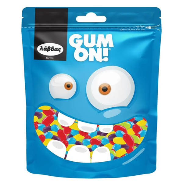 Gum On 90gr Jelly Beans