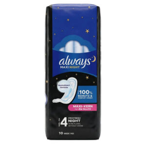 Always Σερβιέτες Maxi 10τεμ. (Night)