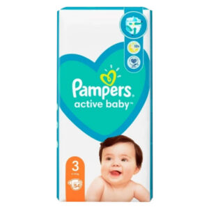 Pampers Πάνες Active Baby No3 (54τεμ.) (6-10kg)
