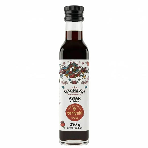 BD Asian Teriyaki Σως 270gr (Γυάλινο Μπουκάλι)