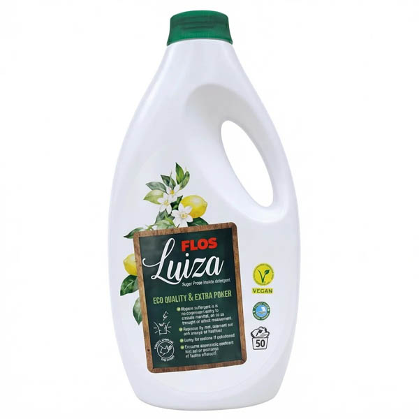 Flos Υγρό Πλυντηρίου Ρούχων 2.25lt-50μεζ (Luiza)