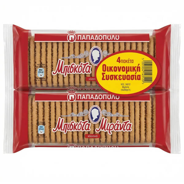 Παπαδοπούλου Μιράντα - 4x250gr